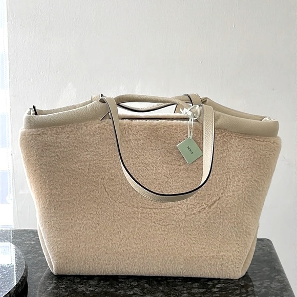 TOUS NEW FUR and leather bag authentic 100% - Picture 7 of 8